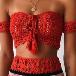 Andi Bagus Naked Tiger top shorts set.